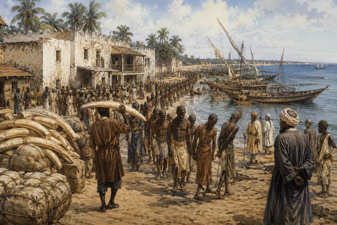 Bagamoyo coastline reflecting Tanzania's rich cultural heritage and history today