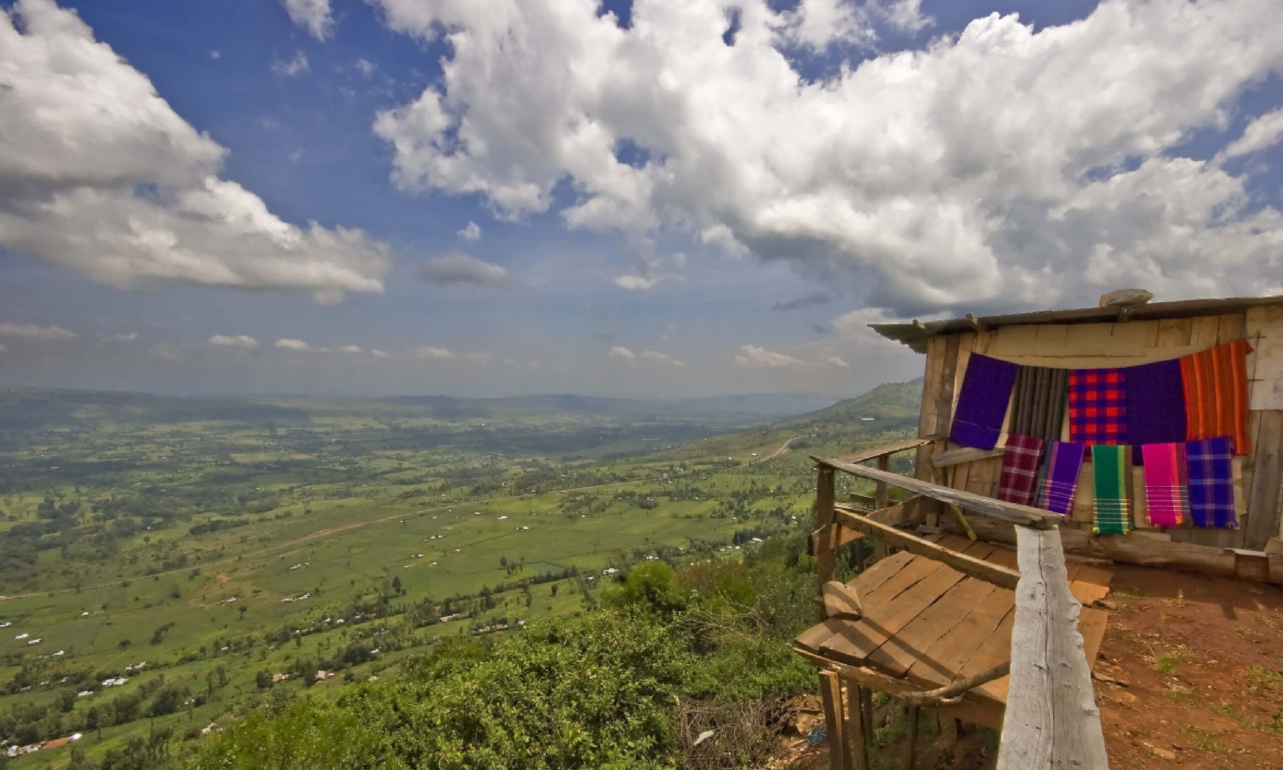 Kenya's dramatic landscapes during sunrise scenic views.